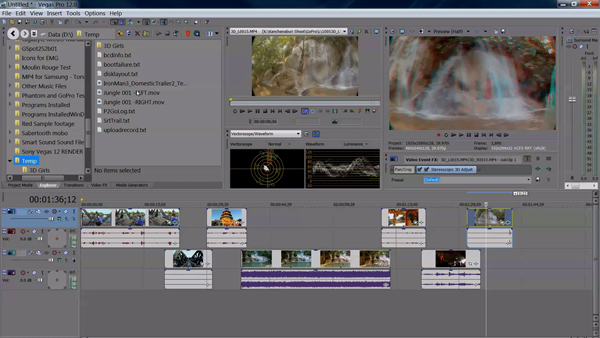 sony vegas pro list of features